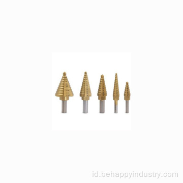 5pc HSS TIN STEP STEP BIT BIT SET